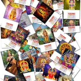 2026 Daily Calendar Photoshop Designs with God Images (PSD Collection)