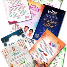 [Karki Techs] Tamil Invitation Design PSD – Collection 1 (New 2025)
