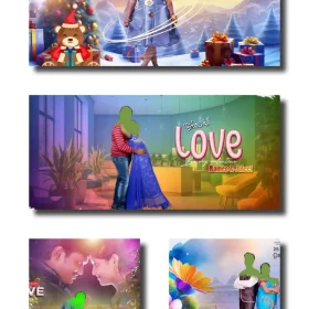 Telugu wedding album sheet design 12x18 - elegant traditional layout