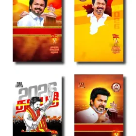 TVK Daily Calendar 2026 Design Template Vol 2