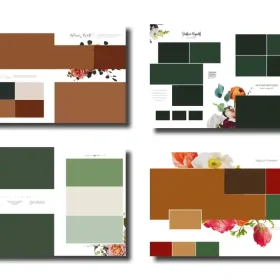 Wedding Album PSD Premium Royal Design Templates (15×24 Inch)