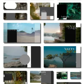 Wedding Album Template 16×24 Inch – January Collection 1