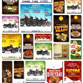 Shop board flex design PSD January 2026