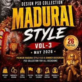 Madurai Style Design PSD Collection Vol-3 May 2026 Download