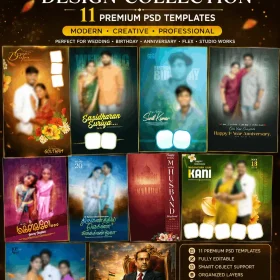 Photo Frame Design Collection PSD May 2026 editable Photoshop templates