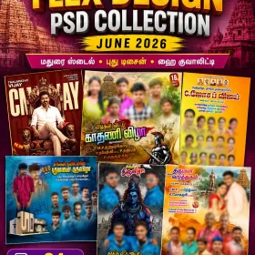 Madurai Style Flex Design PSD Collection June 2026 – Collection 7