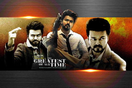 GOAT Tamil Movie Banner PSD Files