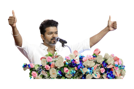 TVK Manadu flex banner PSD templates