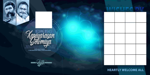 Tamil Flex Design Photoshop File – Customizable for Special Occasions