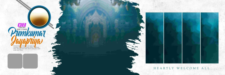 Tamil Flex Design Photoshop File – Customizable for Special Occasions