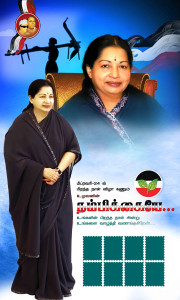 ADMK Jayalalitha Birthday Flex Design