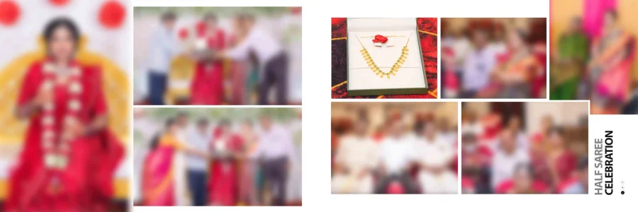 12x36 Half Saree Event Album Design - PSD Collection (2025 Edition)