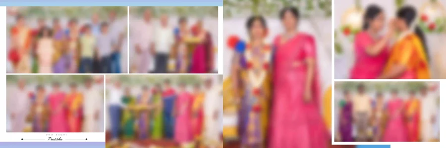 12x36 Half Saree Event Album Design - PSD Collection (2025 Edition)