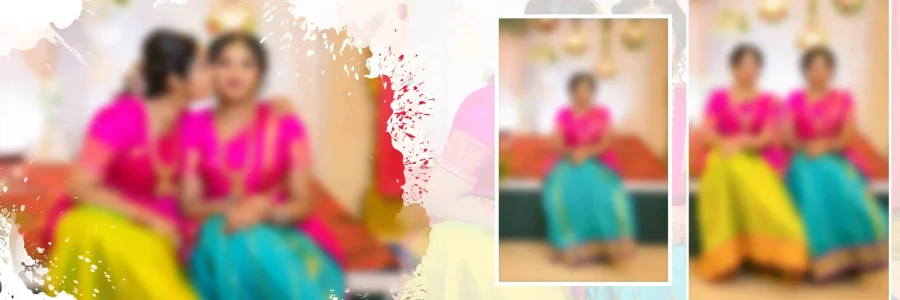 12x36 Half Saree Event Album Design - PSD Collection (2025 Edition)