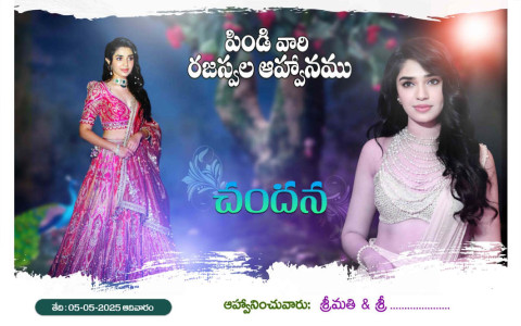 Half Saree Ceremony