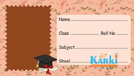 Notebook Sticker