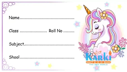 Notebook Sticker
