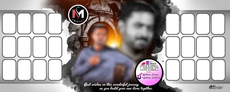 Tamil Wedding Flex Design PSD – July 2025 Collection