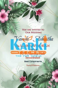 Trending Wedding Invitation PSD Collection – Editable Photoshop Templates for Indian Weddings