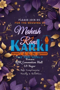 Trending Wedding Invitation PSD Collection – Editable Photoshop Templates for Indian Weddings