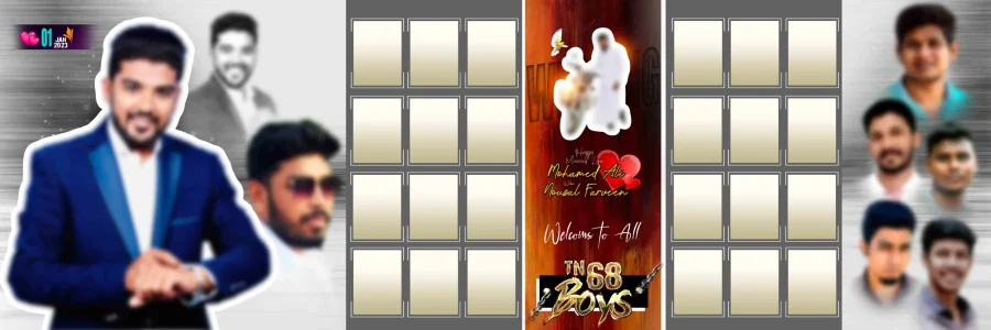 Tamil Wedding Flex Design PSD – July 2025 Collection