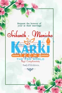 Trending Wedding Invitation PSD Collection – Editable Photoshop Templates for Indian Weddings