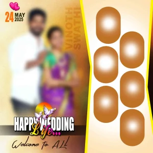 Tamil Wedding Flex Design PSD – July 2025 Collection