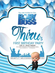 birthday invitation design