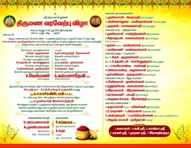 Wedding & Temple Function Invitation PSD Collection – August 2025