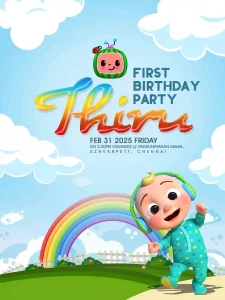 birthday invitation design