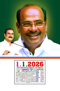 PMK Daily Calendar Design PSD 2026 Preview Template 15
