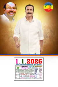 PMK Daily Calendar Design PSD 2026 Preview Template 11