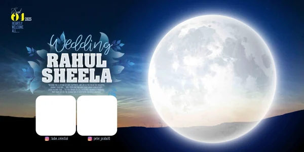 Wedding Flex Design PSD January 2026