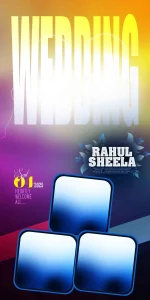 Wedding Flex Design PSD January 2026