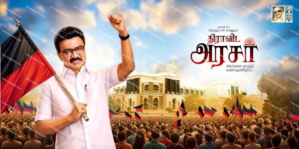 DMK CM M.K. Stalin Birthday Flex Banner Designs 2026