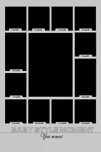 Photo Frame Design PSD Collection editable Photoshop templates