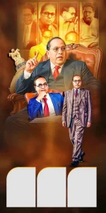 Ambedkar banner design PSD