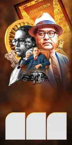 Ambedkar banner design PSD