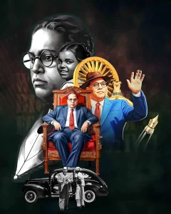 Ambedkar banner design PSD
