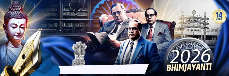 Ambedkar banner design PSD