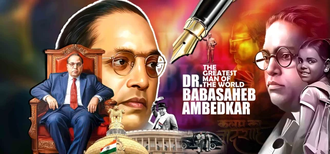 Ambedkar banner design PSD