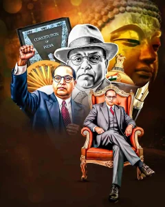 Ambedkar banner design PSD