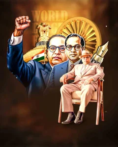 Ambedkar banner design PSD