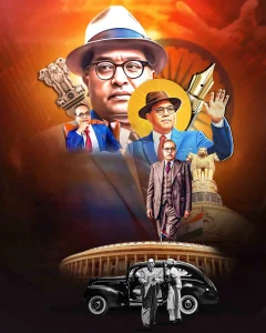 Ambedkar banner design PSD