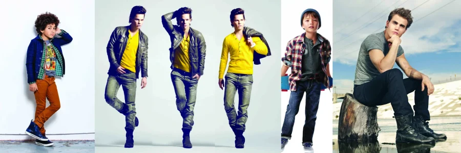 Men’s Wear Silk Shop Board PSD