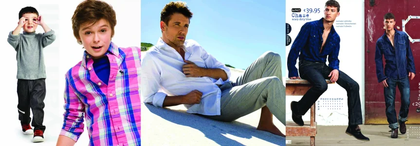Men’s Wear Silk Shop Board PSD