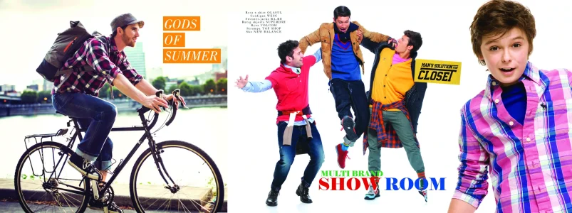 Men’s Wear Silk Shop Board PSD