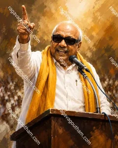 DMK Kalaignar Karunanidhi Birthday Flex