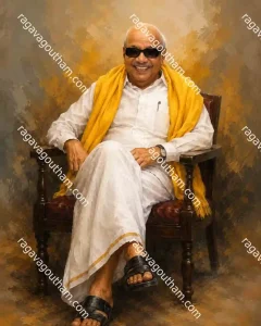 DMK Kalaignar Karunanidhi Birthday Flex