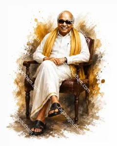 DMK Kalaignar Karunanidhi Birthday Flex